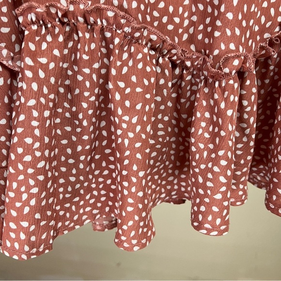 PRINCESS POLLY Peasant Tie Bodice with Cap Sleeves. Size 0 - Picture 5 of 10